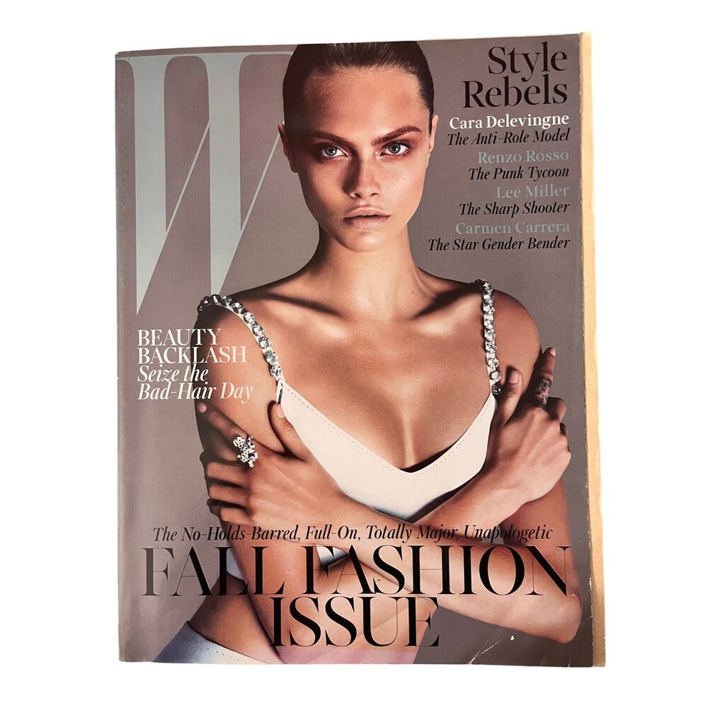 W Magazine September 2013 - Fall Fashion Issue - Cara Delevingne